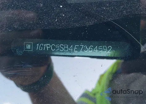 2014 Chevrolet Cruze 1Lt Auto from USA, damaged, VIN 1G1PC5SB4E7364592